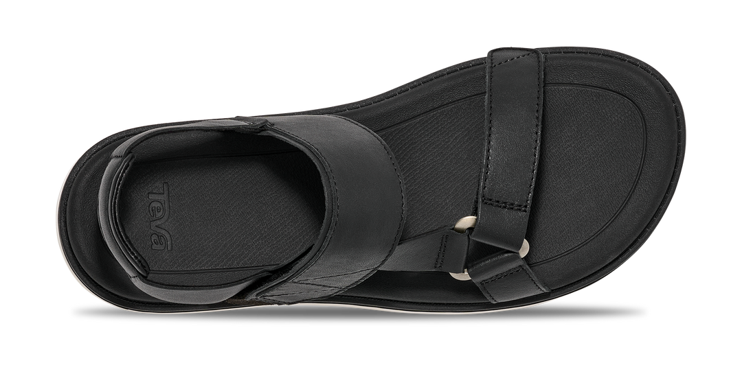 Teva Madera Slingback donna Black/White BKWH, vista superiore