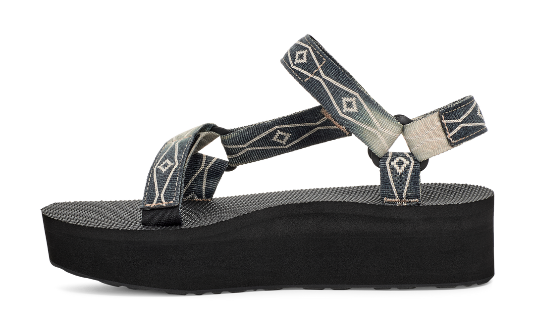 Teva Flatform Universal Sunscape donna Waterless Black/Cream WKC, profilo interno
