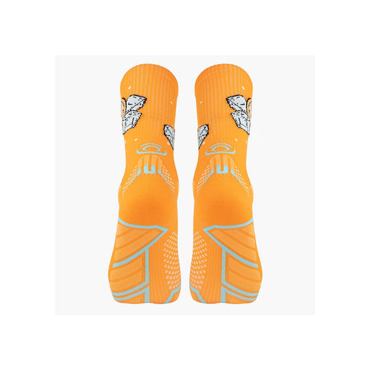 Calze BV Sport Trail Ultra Collector Nutrisocks Spritz, coppia arancione, vista posteriore