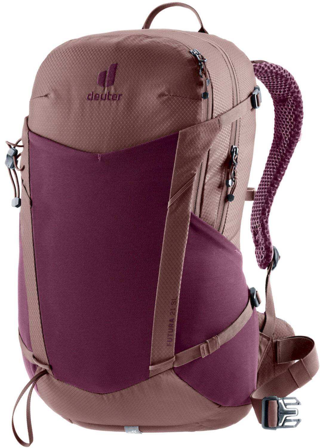 Zaino trekking leggero Futura 21 Sl con spallacci ergonomici e sistema dorsale Aircomfort per ventilazione ottimale