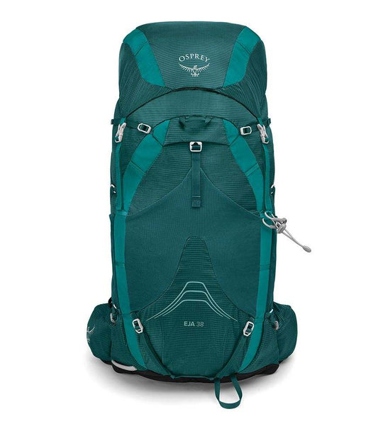 Lightweight and durable Eja 38 hiking backpack with adjustable AirSpeed suspension and multiple pockets.