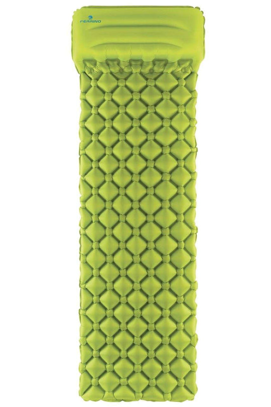 Materassino Gonf. Air-Lite leggero in nylon con cuscino e pompa inclusa