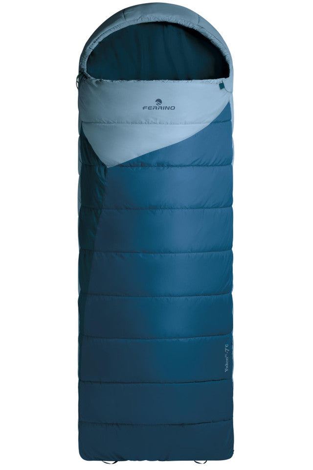 Sacco Yukon Square per temperature fino a +7° C per campeggio confortevole