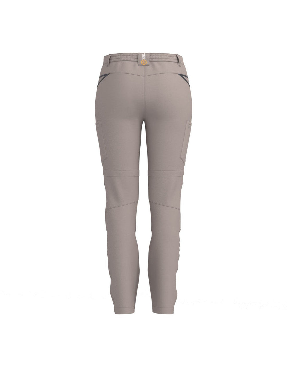 Glory Lady 2-in-1 women's technical pants convertible to shorts for outdoor trekking