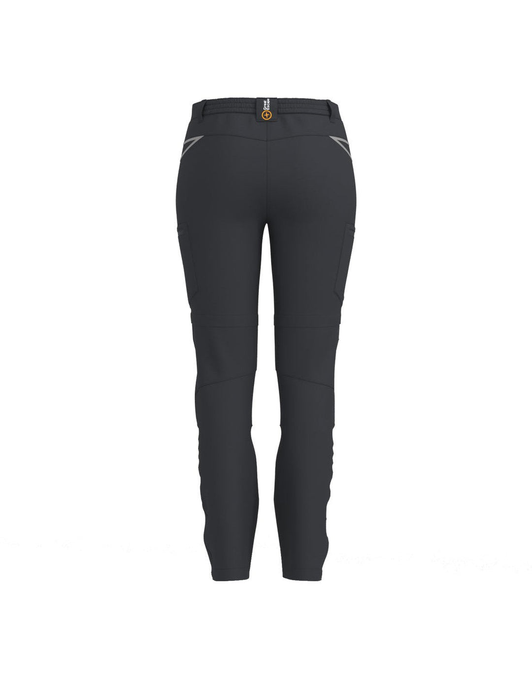 Glory Lady 2-in-1 technical women's trekking pants convertible to shorts with 4-way stretch fabric