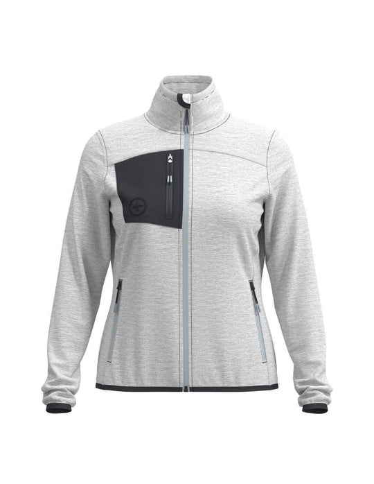 Giacca leggera donna Henry Lady con zip frontale in pile traspirante per outdoor