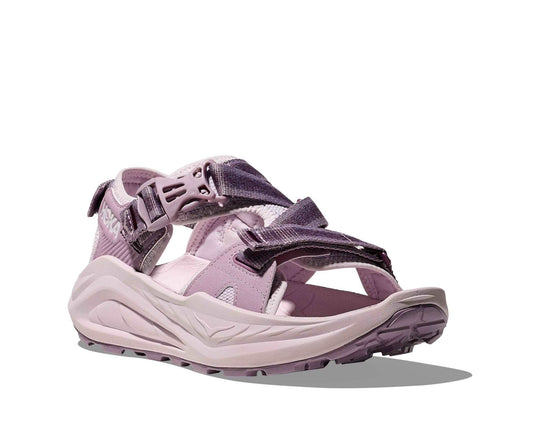 HOKA Infini Hike Tc donna Fragrant Lilac/Lilac Cream, vista di tre quarti frontale