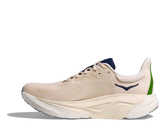 HOKA Arahi 8 uomo Alabaster/Birch, vista laterale interna