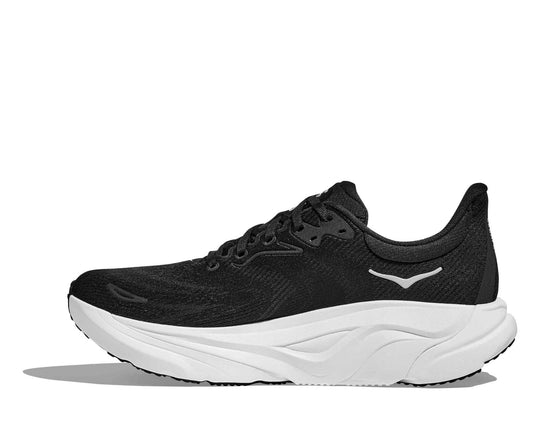 HOKA Arahi 8 donna Black/White, vista laterale interna