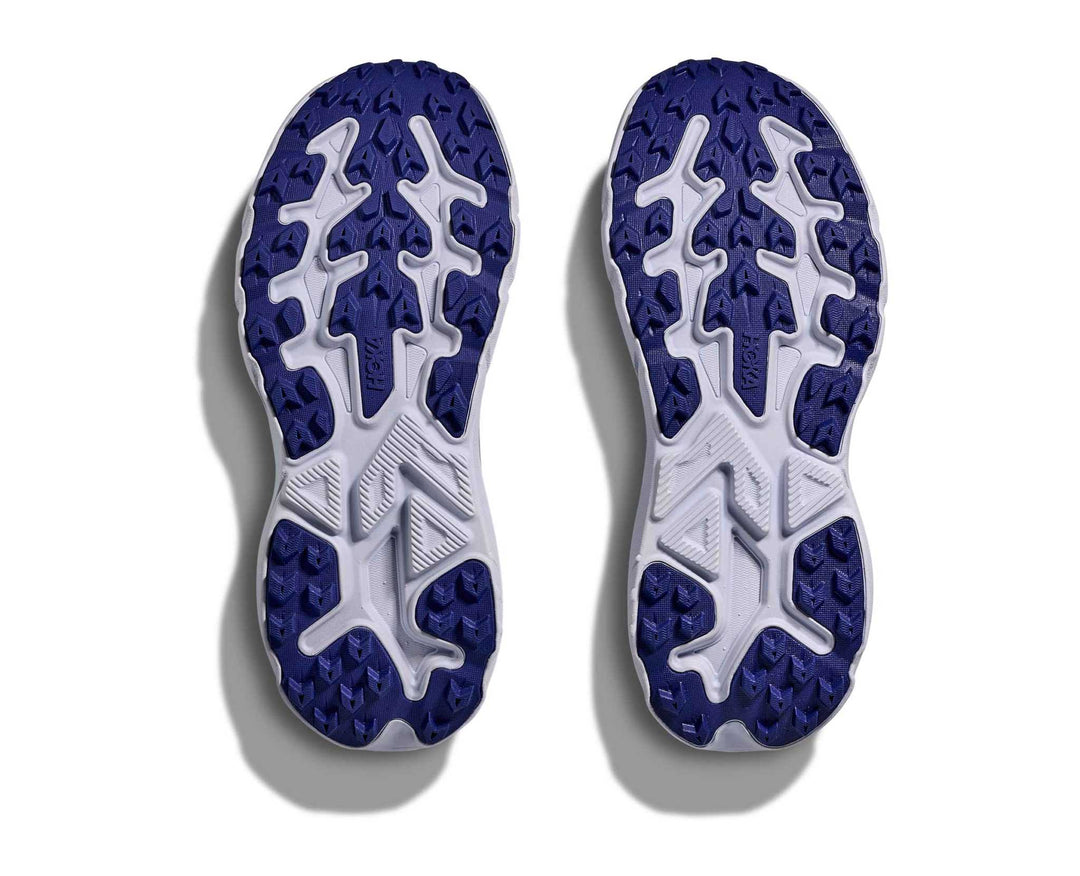 HOKA Challenger 8 donna Ambient Blue/Blueberry, battistrada della coppia