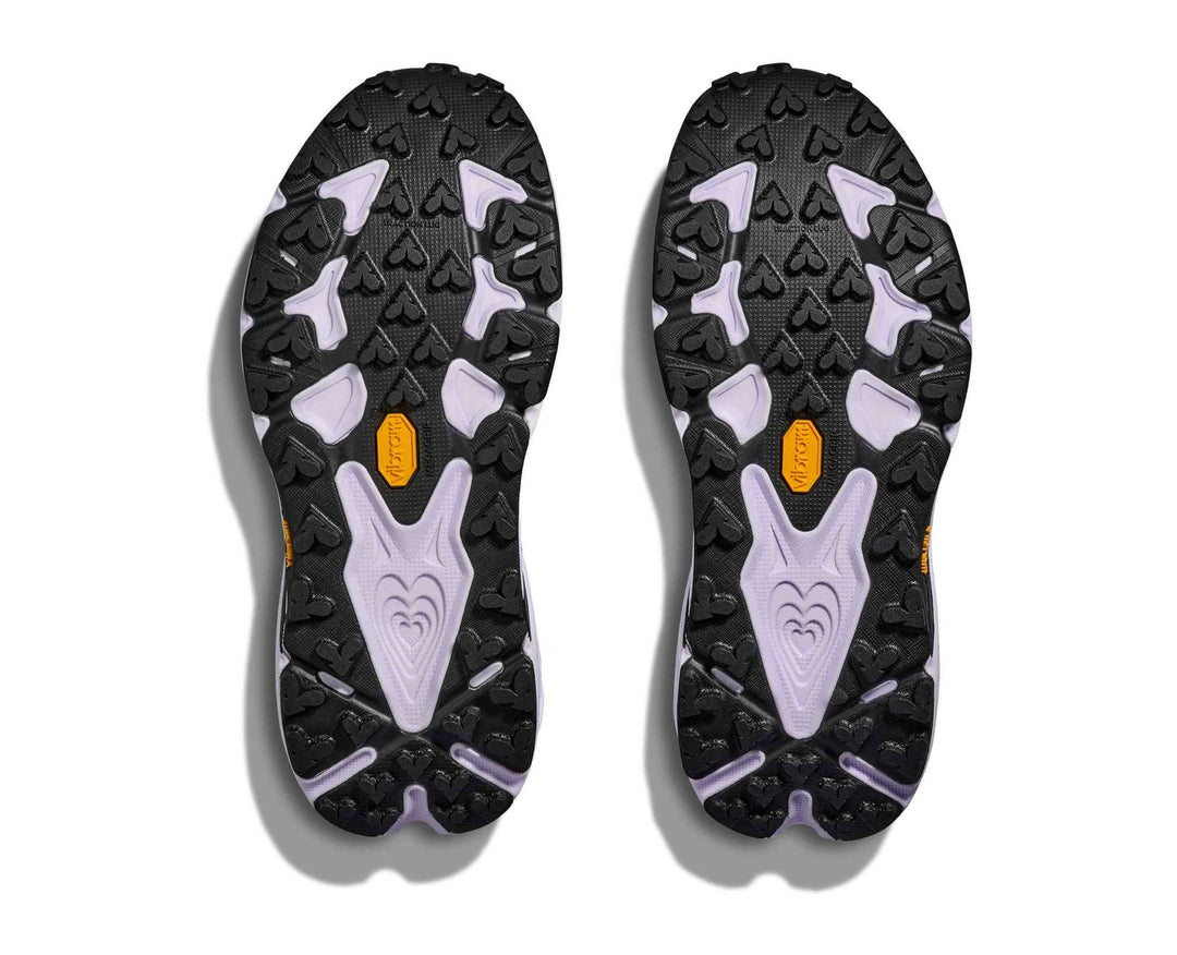 HOKA Speedgoat 7 donna Berry Jam/Starlight Glow, battistrada della coppia