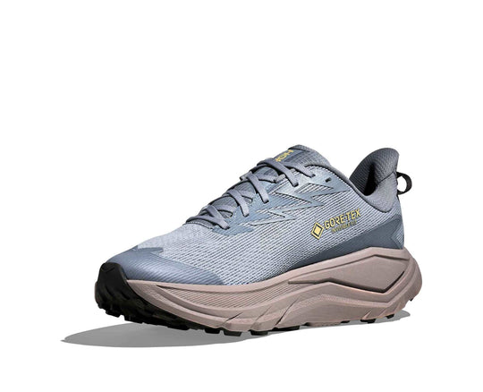 HOKA Challenger 8 Gtx uomo Washed Blue/Cement, vista di tre quarti dal lato interno