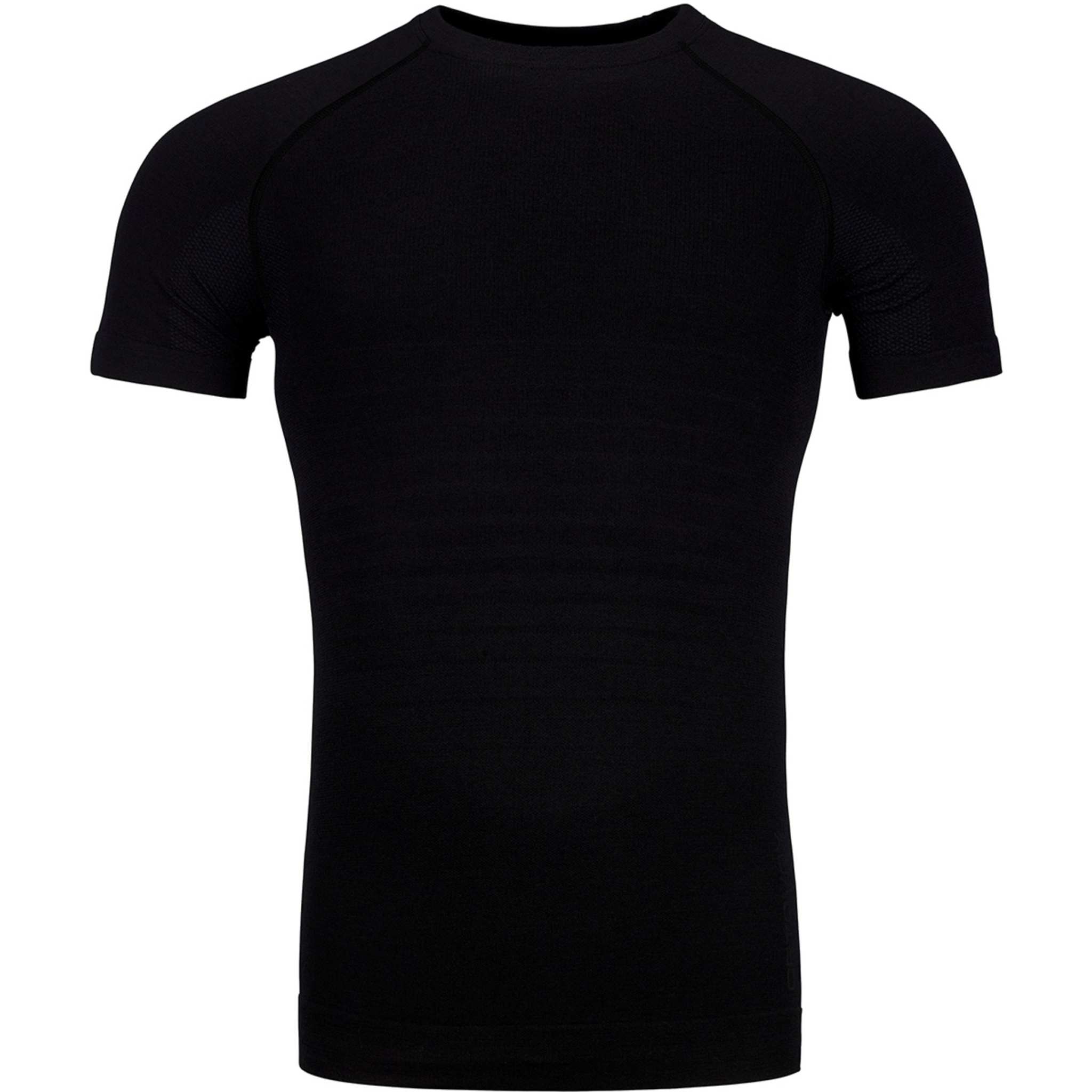 230 Competition short sleeve merino wool T-shirt by Ortovox with seamless raglan sleeves and breathable knit design