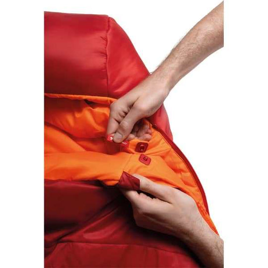 Sacco Nightec -5° C sacco a pelo termico ad alte prestazioni in tessuto riciclato per alpinismo e trekking