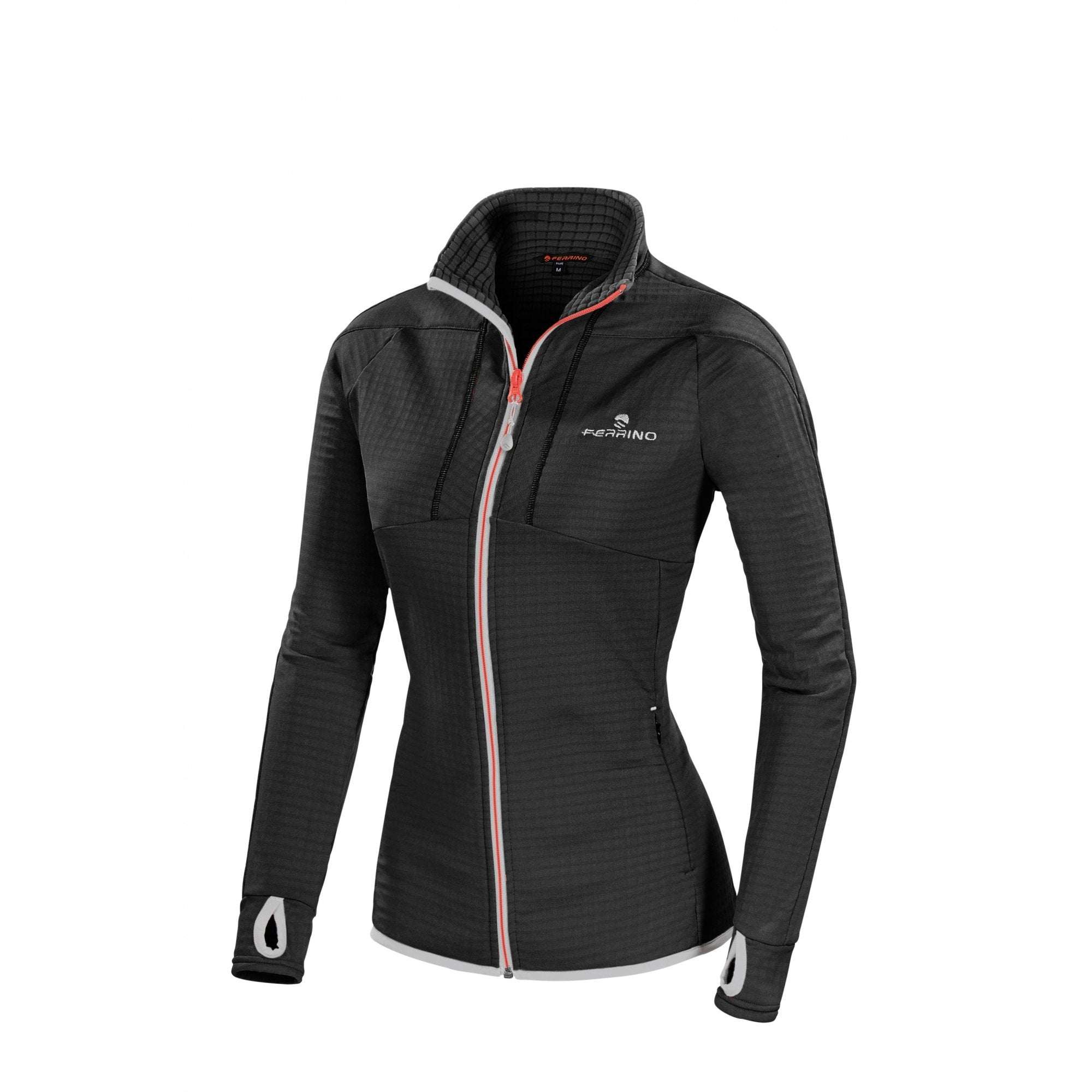 Kluane Jacket Woman thermal jacket with front zipper and side pockets for trekking and camping