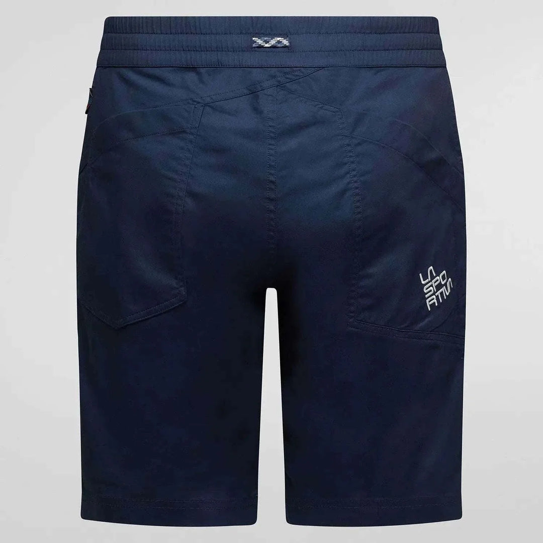 Bolt Short M pantaloncini da arrampicata in cotone organico con tasche multiple e fascia vita piatta regolabile