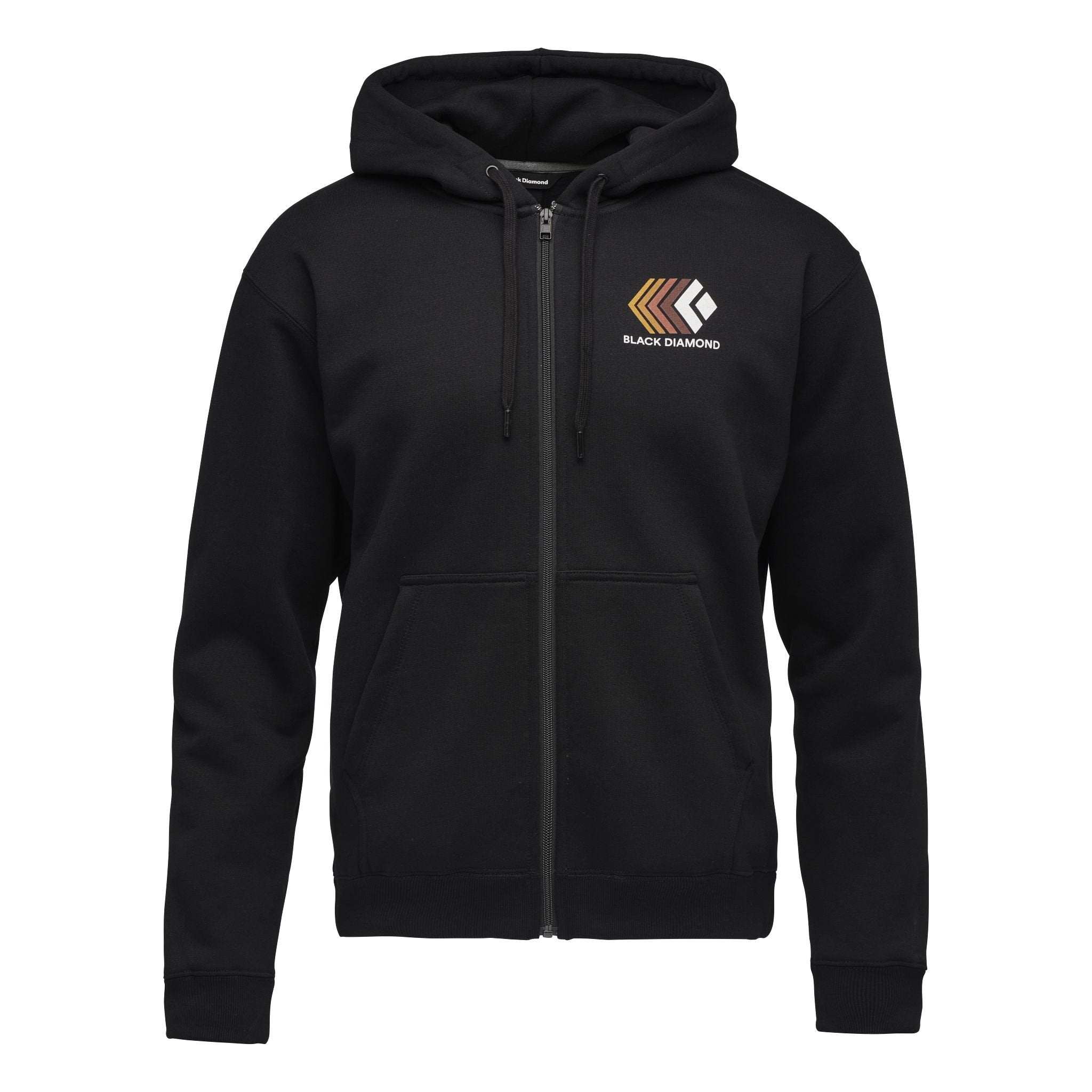 Felpa con cappuccio M Faded Full Zip in cotone organico con zip frontale e tasche per le mani