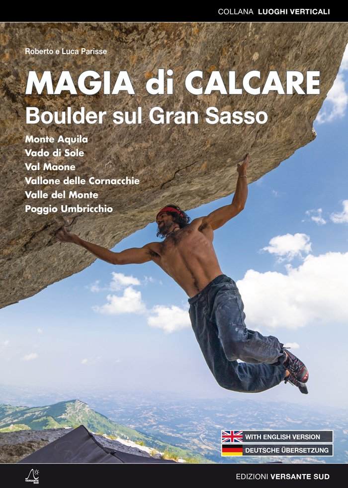 Magia di Calcare – Boulder sul Gran Sasso, copertina