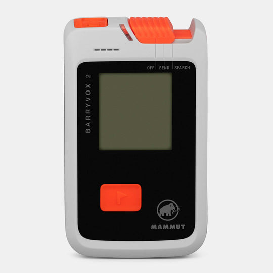 Mammut Barryvox 2 White, vista frontale con display spento
