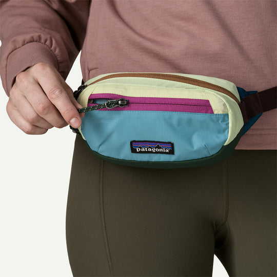 Patagonia Terravia Mini Hip Pack Patchwork: Snowmelt Blue - foto 6