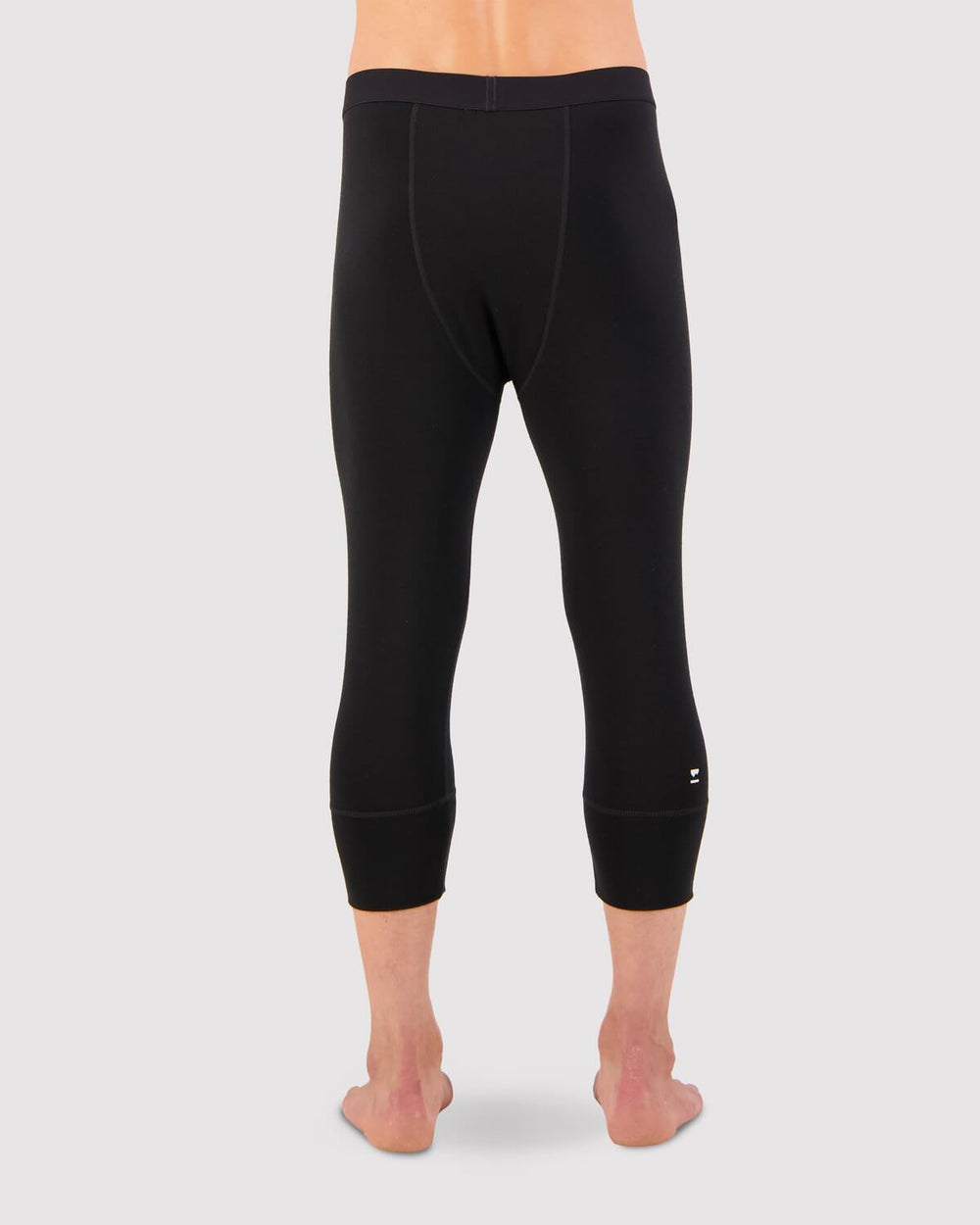 Cascade Merino Base Layer 3/4 Legging - Black | Men's Leggings - 2