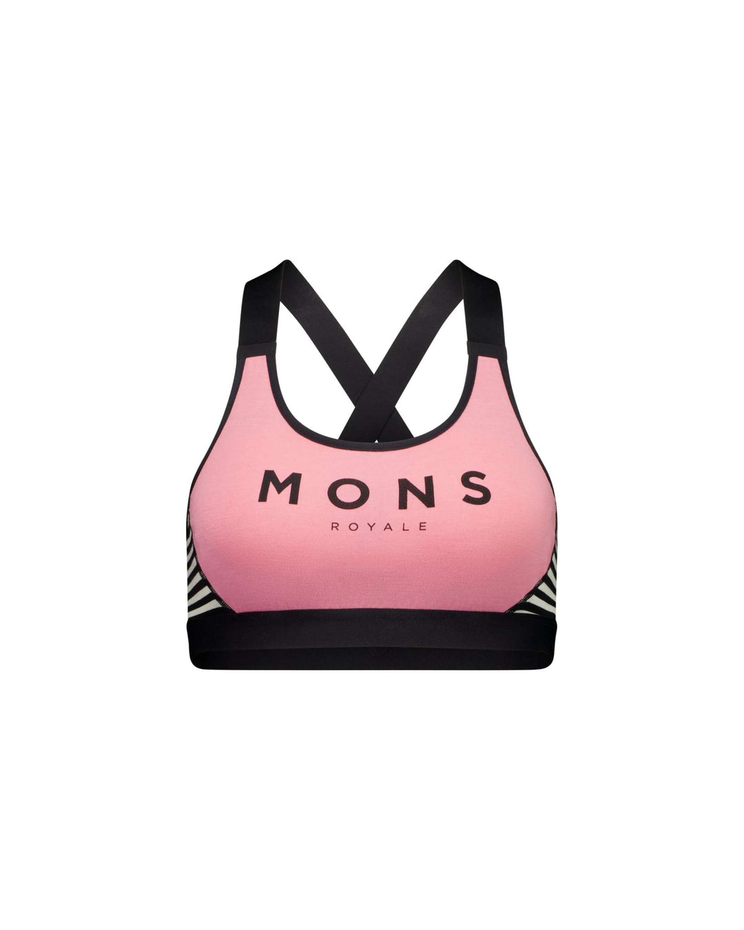 Stella Merino X-Back Bra - Flamingo / MR Stripe | Women&