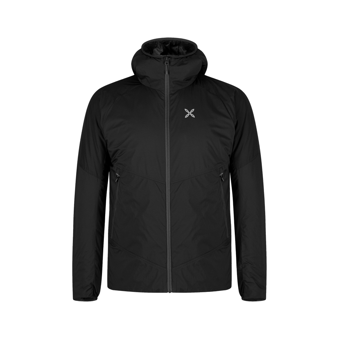 Montura Dolomiti Hooded Jacket Black, vista frontale