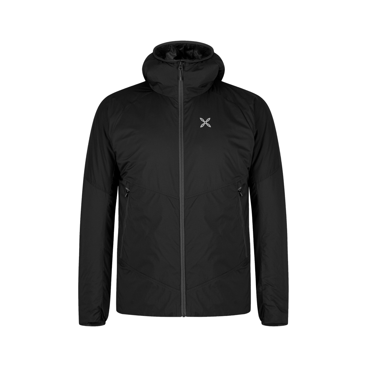 Montura Dolomiti Hooded Jacket Black, vista frontale