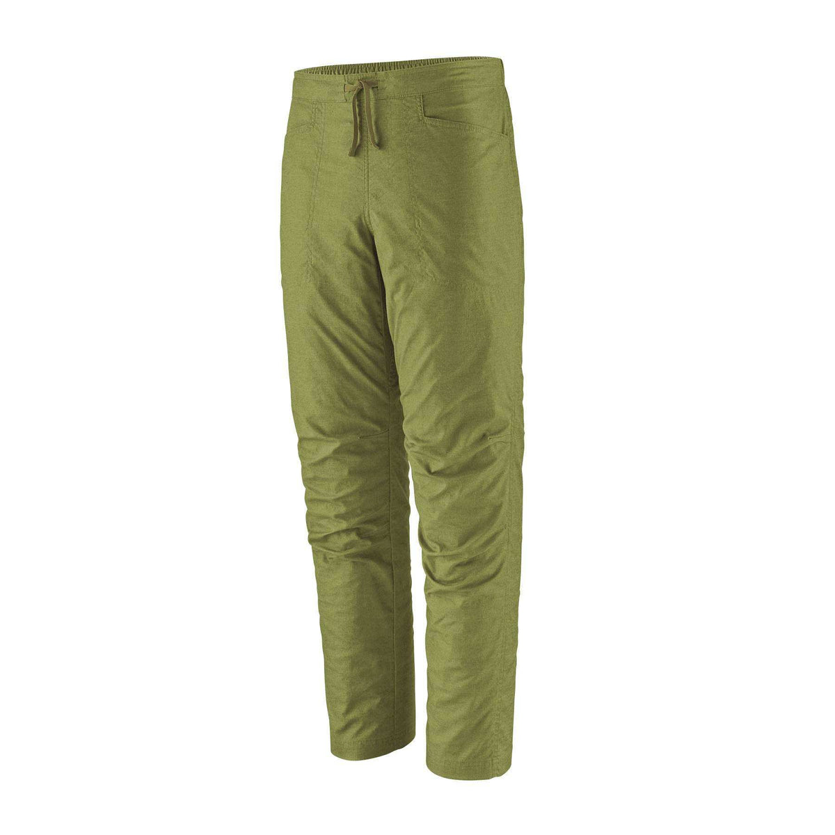 Pantaloni da climbing traspiranti e resistenti in tessuto misto canapa organica, poliestere riciclato ed elastan, con tasche compatibili imbracatura e vita a basso profilo.