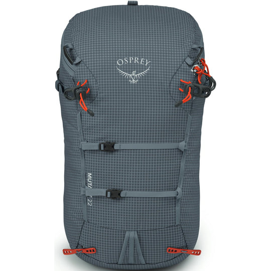 Osprey Mutant 22 Tungsten Grey - vista frontale