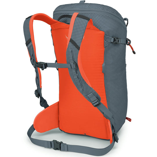 Osprey Mutant 22 Tungsten Grey - vista posteriore