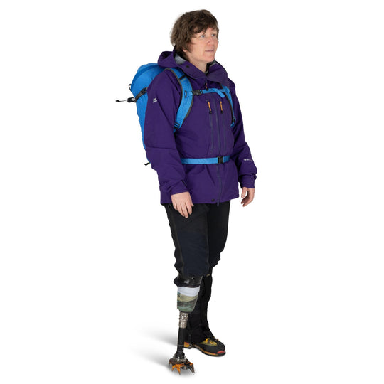Osprey Mutant 22 Blue Flame in uso - foto 2