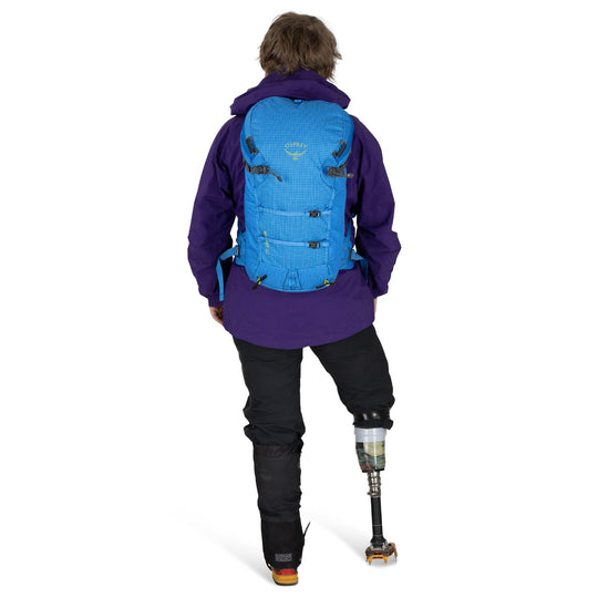 Osprey Mutant 22 Blue Flame in uso - foto 1