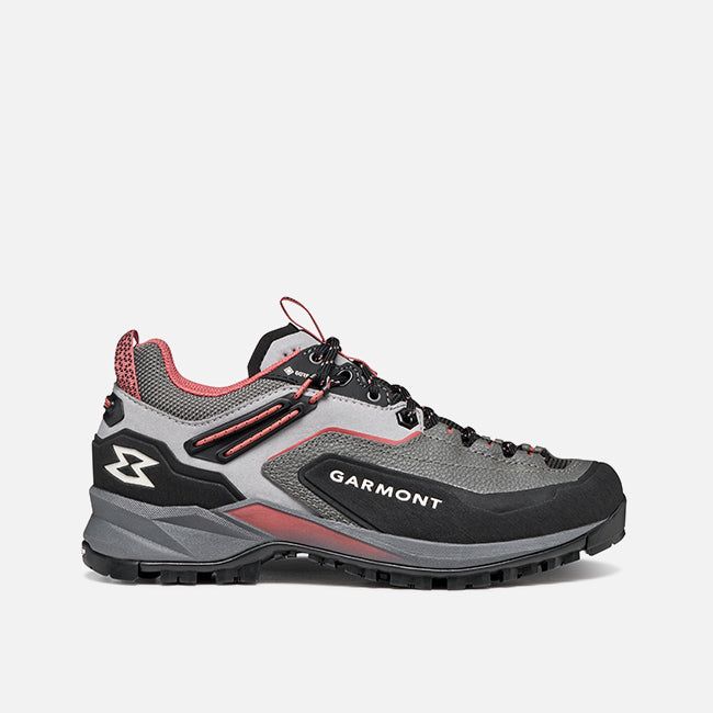 Akron Gtx Wms Alloy Grey/Mineral Red – profilo esterno