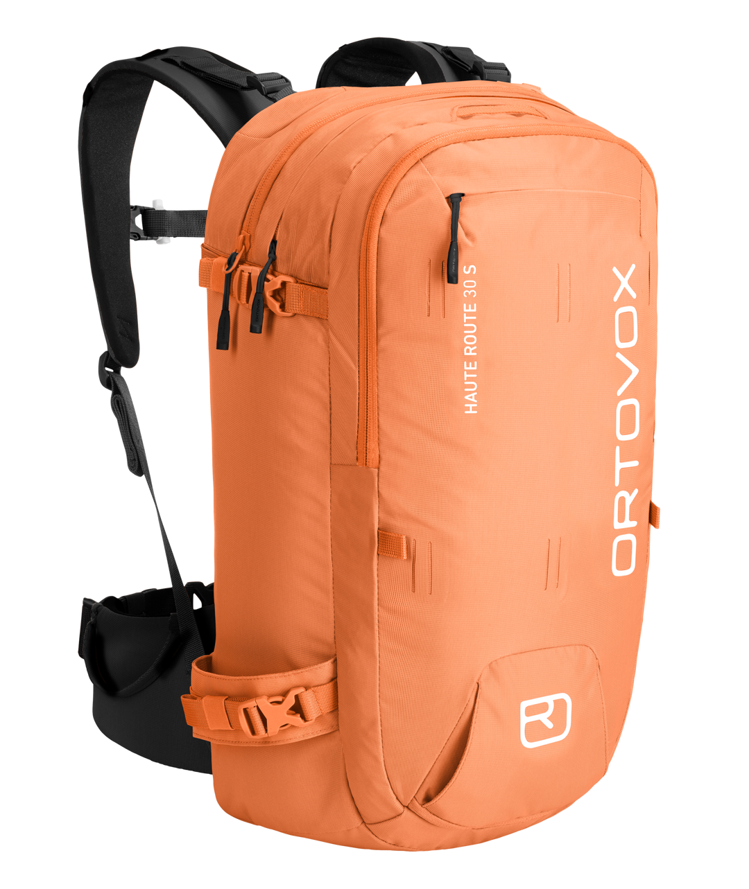 Ortovox Haute Route 30 S Faded Tangerine, vista frontale a tre quarti