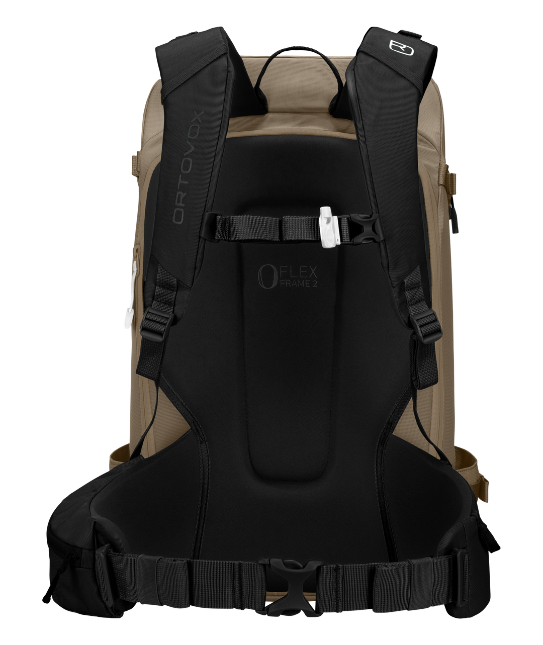 Ortovox Haute Route 38 S Dark Linen, schienale e spallacci
