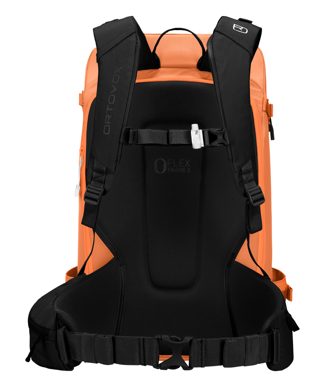 Ortovox Haute Route 40 Faded Tangerine, schienale e spallacci