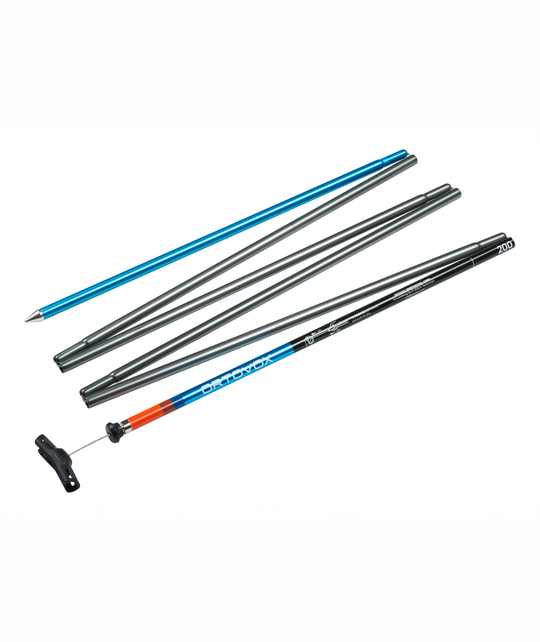 Ortovox Probe 240 - Silver, sonda ripiegata con segmenti separati
