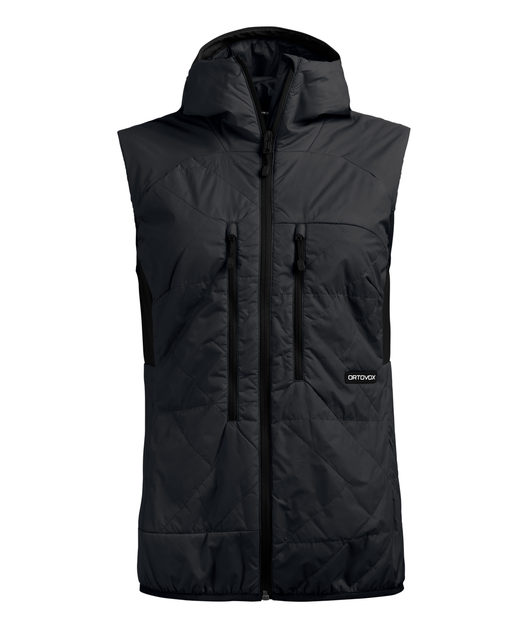 Ortovox Venet Swisswool 60 Vest W - Black Raven, vista frontale