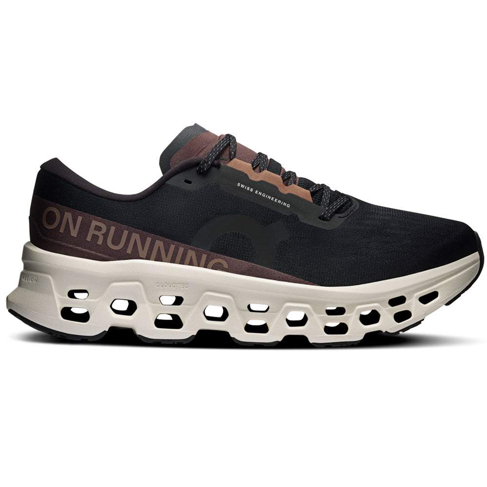 On Cloudmonster 3 da uomo Black/Ivory 3MG10051430, profilo laterale