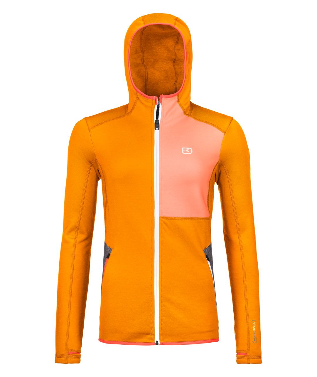Ortovox Fleece Hoody W Autumn Leaves - fronte