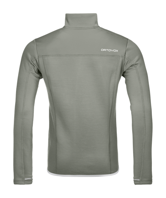 Ortovox Fleece Jacket M Green Sage - retro