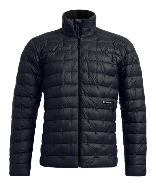 Ortovox Downwool 180 Jacket M Black Raven: vista frontale