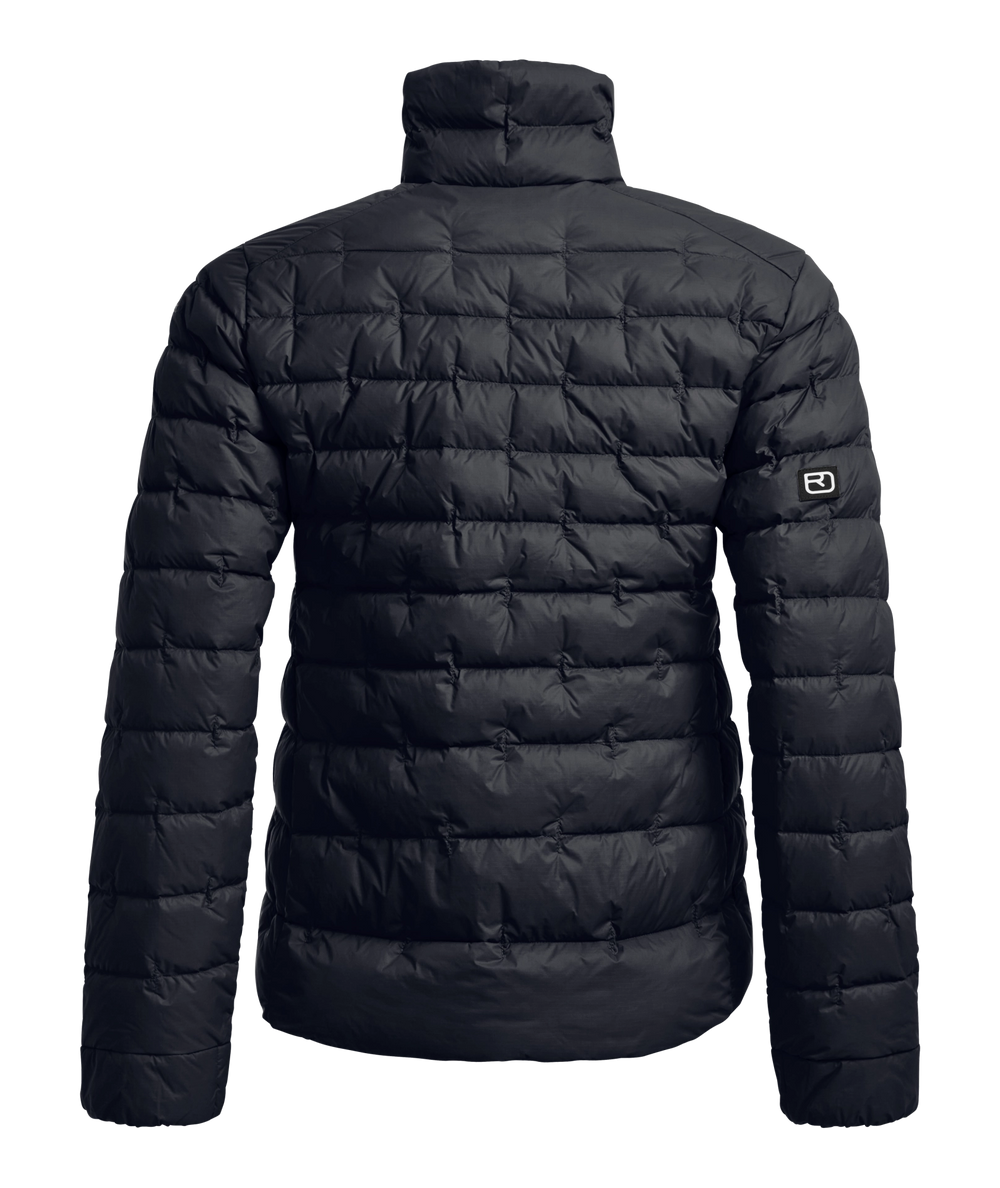 Ortovox Downwool 180 Jacket W Black Raven: vista posteriore