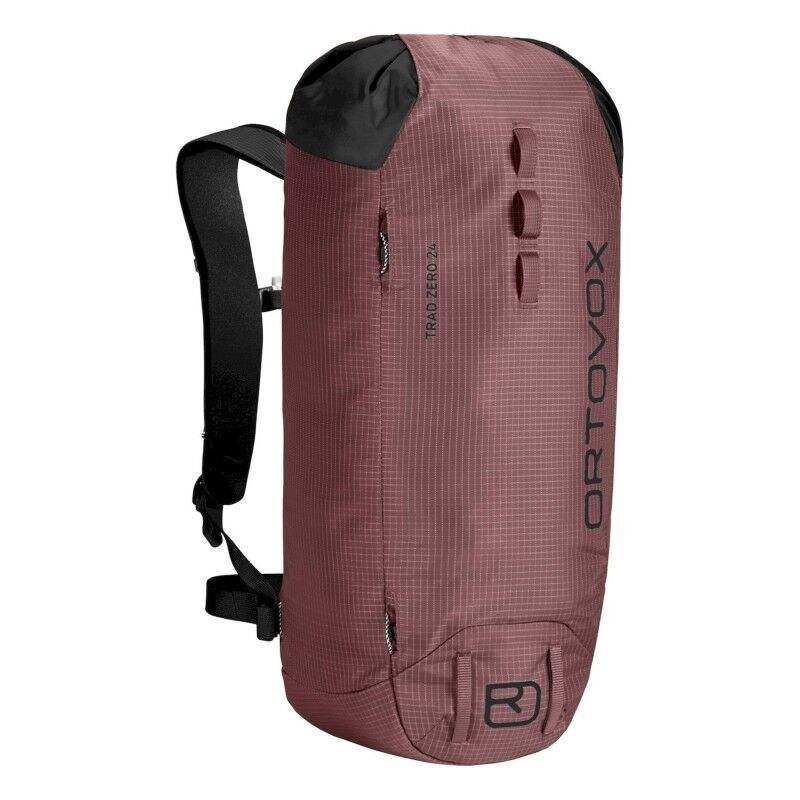 Zaino leggero TRAD ZERO 24 minimalista e sostenibile per arrampicata alpina con design funzionale e materiale riciclato