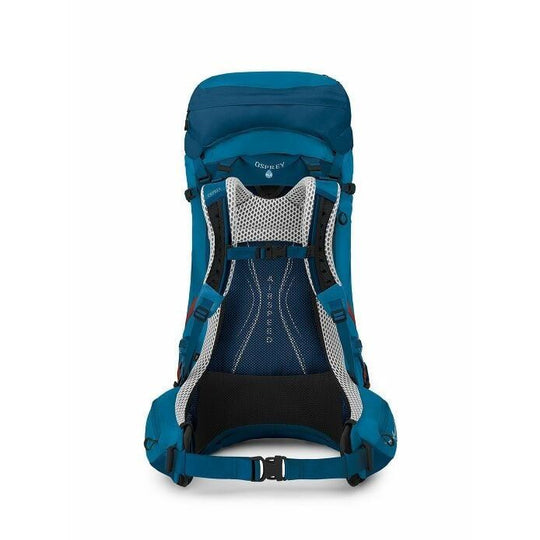 Osprey Atmos AG LT 50 Night Shift/Scoria Blue, schienale