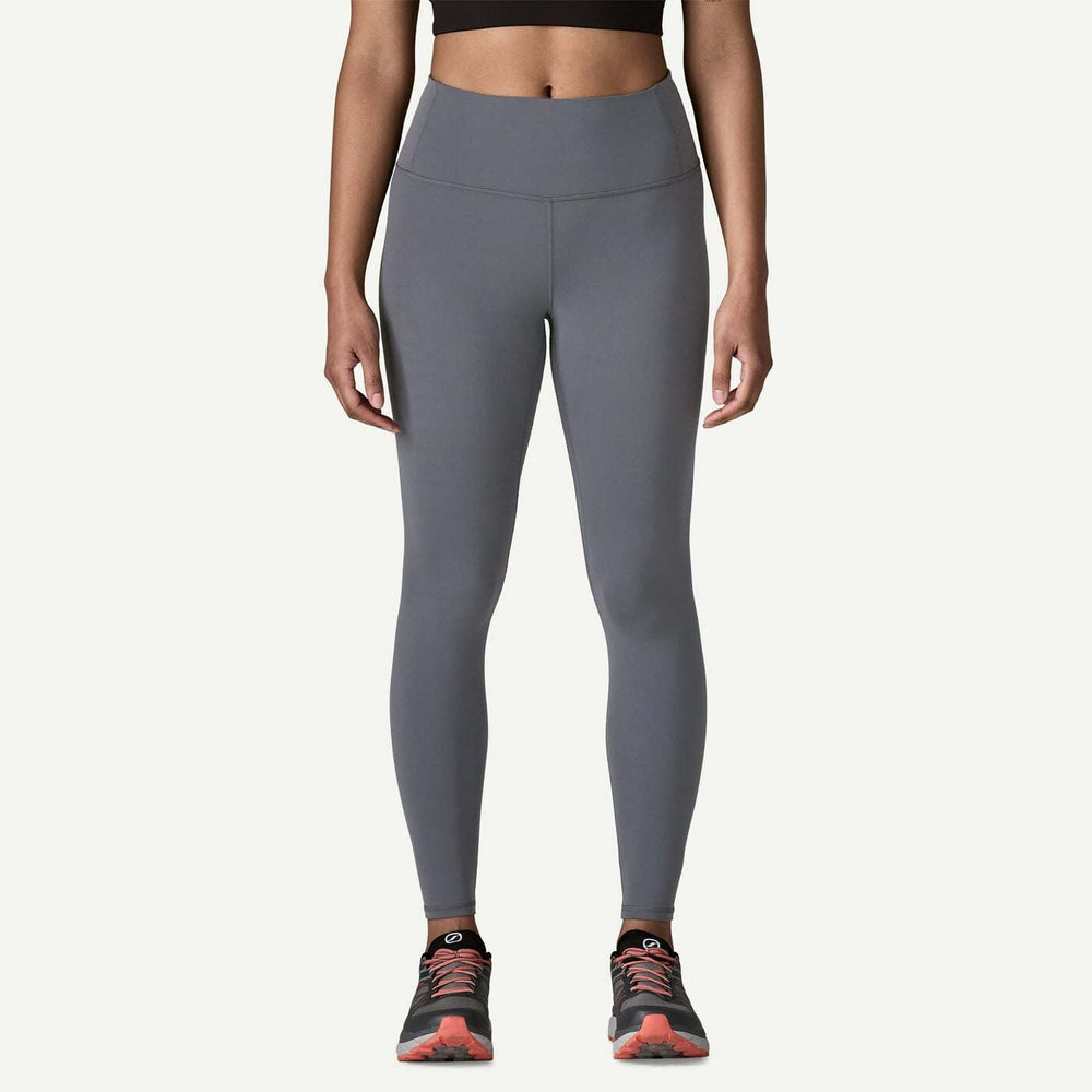 Patagonia Maipo 7/8 Tights donna Smolder Blue, indossato vista frontale