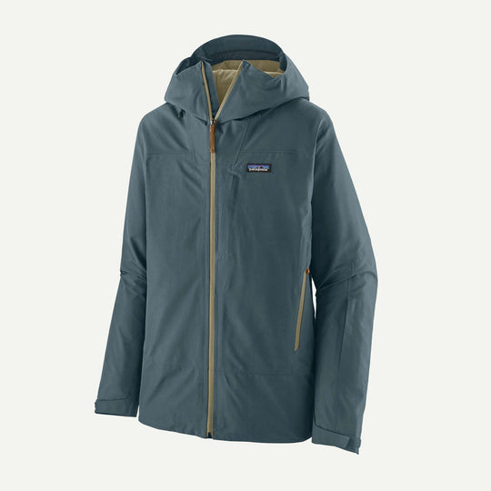 Patagonia Storm Shift Jacket Summit Blue: vista frontale di tre quarti