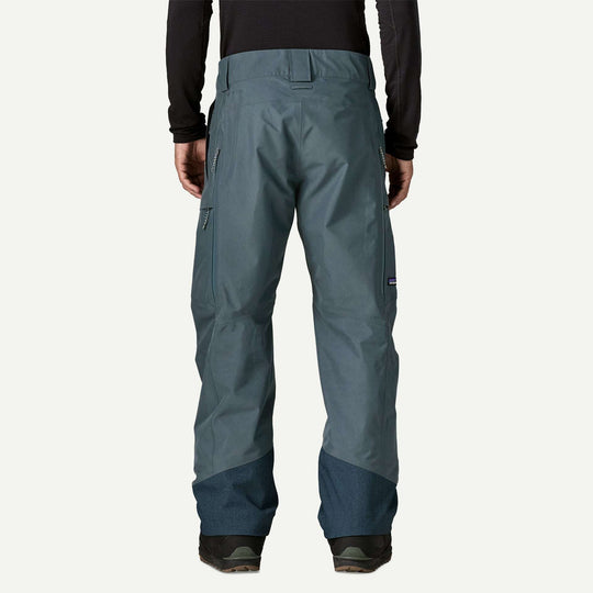 Patagonia Storm Shift Pants Summit Blue: indossati, vista posteriore