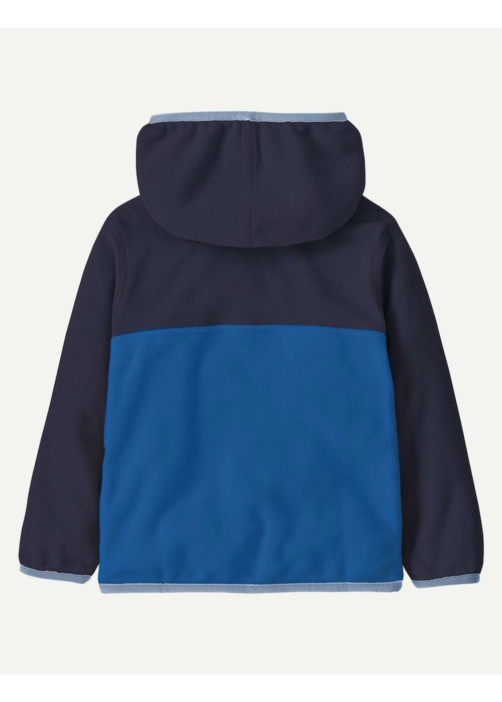 Baby Micro D Snap-T Jkt soft recycled polyester fleece jacket with hood and full zip for toddlers